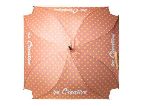 Individueller Regenschirm CreaRain Square Werbeartikel