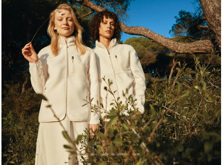 IQONIQ Diran Fleecejacke aus recyceltem Polyesterflor Werbeartikel