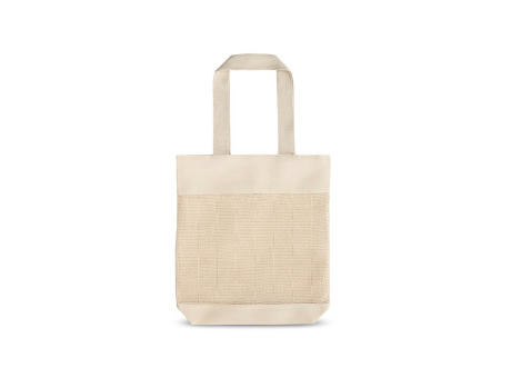 Product image MUMBAI. Tragetasche mit Mesh aus 100% Baumwolle (180 g/m²) bedrucken