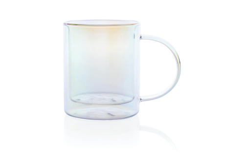 Product image Doppelwandiger Deluxe-Becher aus galvanisiertem Glas bedrucken