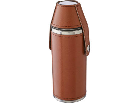 Recycelte Edelstahlflasche Brock Werbeartikel