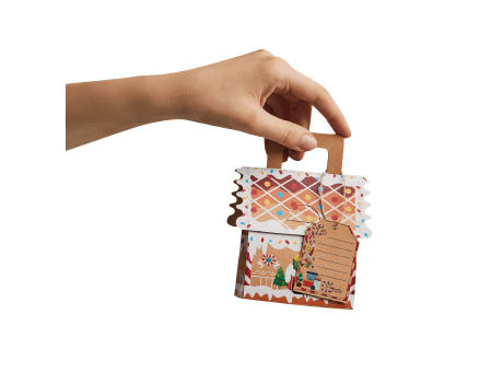 SMALL PRESENT - Papp-Geschenkhäuschen Werbeartikel