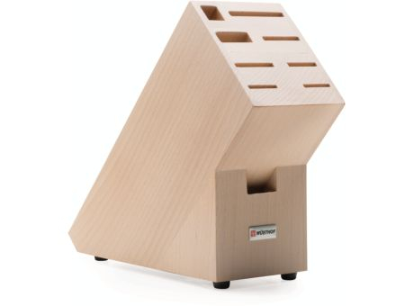 Wüsthof Messerblock Buchenholz natur für 9 Teile bedrucken