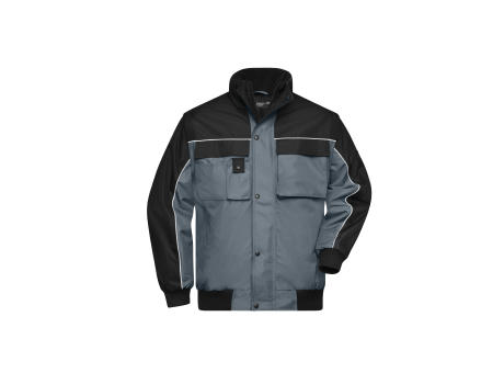 Workwear Jacket - Robuste, wattierte Jacke mit abnehmbaren Ärmeln Werbeartikel