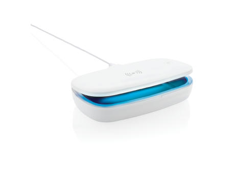 UV-C Sterilisations-Box mit 5W Wireless Charger Werbeartikel