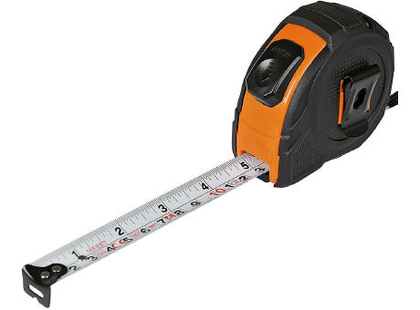 Automatik-Bandmaß "Master Tape 5 M orange" bedrucken