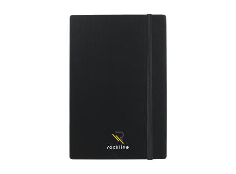 Bamboo Journal Naked Spine Notebook Black A5 Werbeartikel
