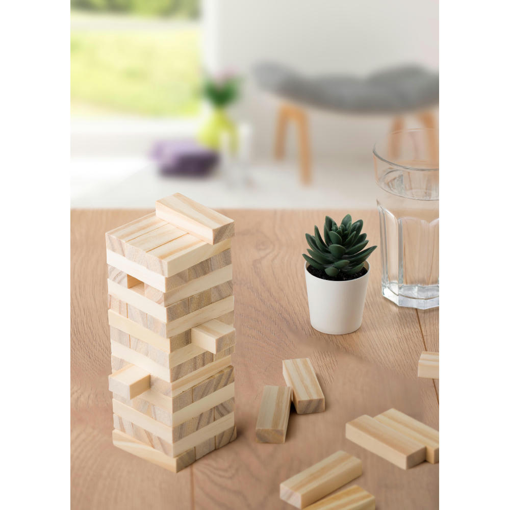 Geschicklichkeitsspiel aus Kiefernholz Gisa Werbeartikel