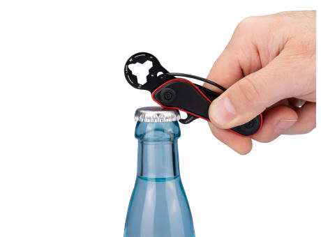 TROIKA Mini-Werkzeug PARCEL CUT & CART Werbeartikel