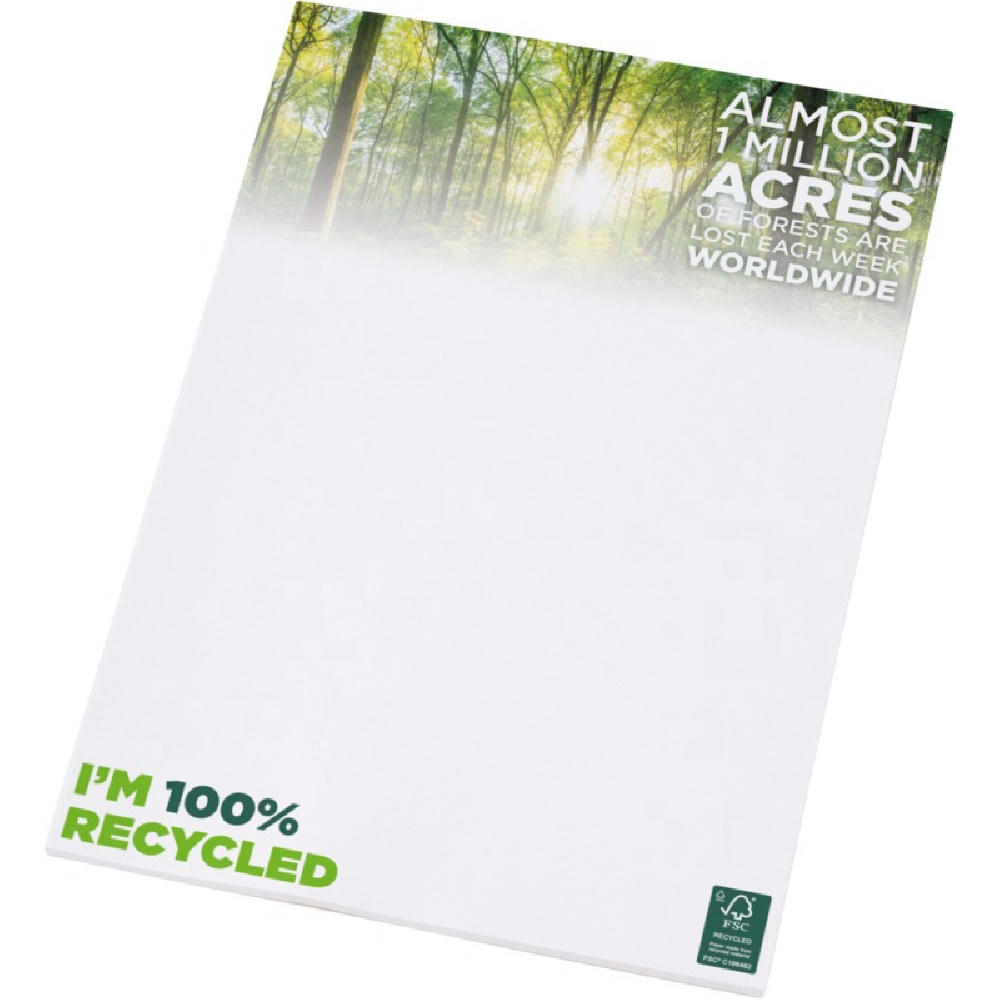 Product image Desk-Mate® A4 recycelter Notizblock Werbeartikel