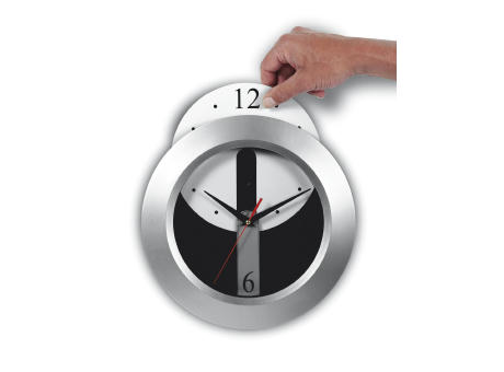 Wanduhr aus Kunststoff Ali Werbeartikel