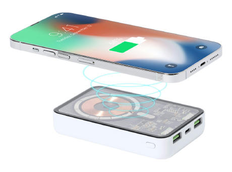 Product image transparente Powerbank Fanor bedrucken