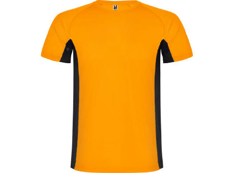 fluororange, schwarz