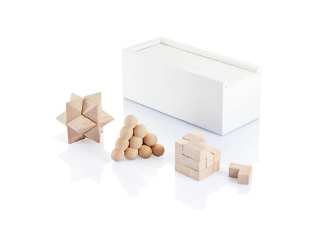 3-tlg. Denkspiel Set Werbeartikel