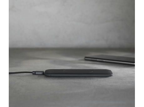 AIR 2 Wireless Charger mit leistungsstarken 15 Watt und Qi Zertifizierung Werbeartikel