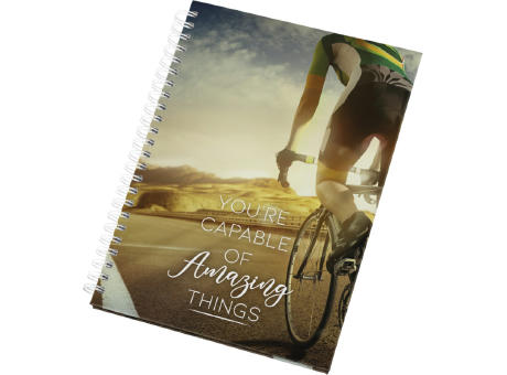 Product image Desk-Mate® A5 Hardcover Tagebuch, undatiert Werbeartikel