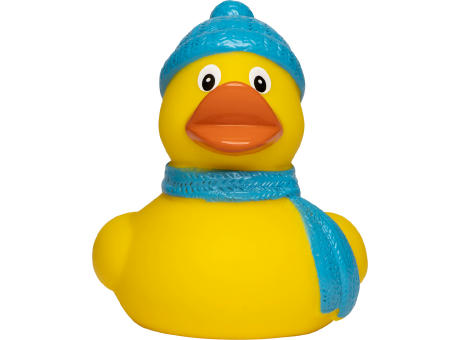 Quietsche-Ente Winter Werbeartikel