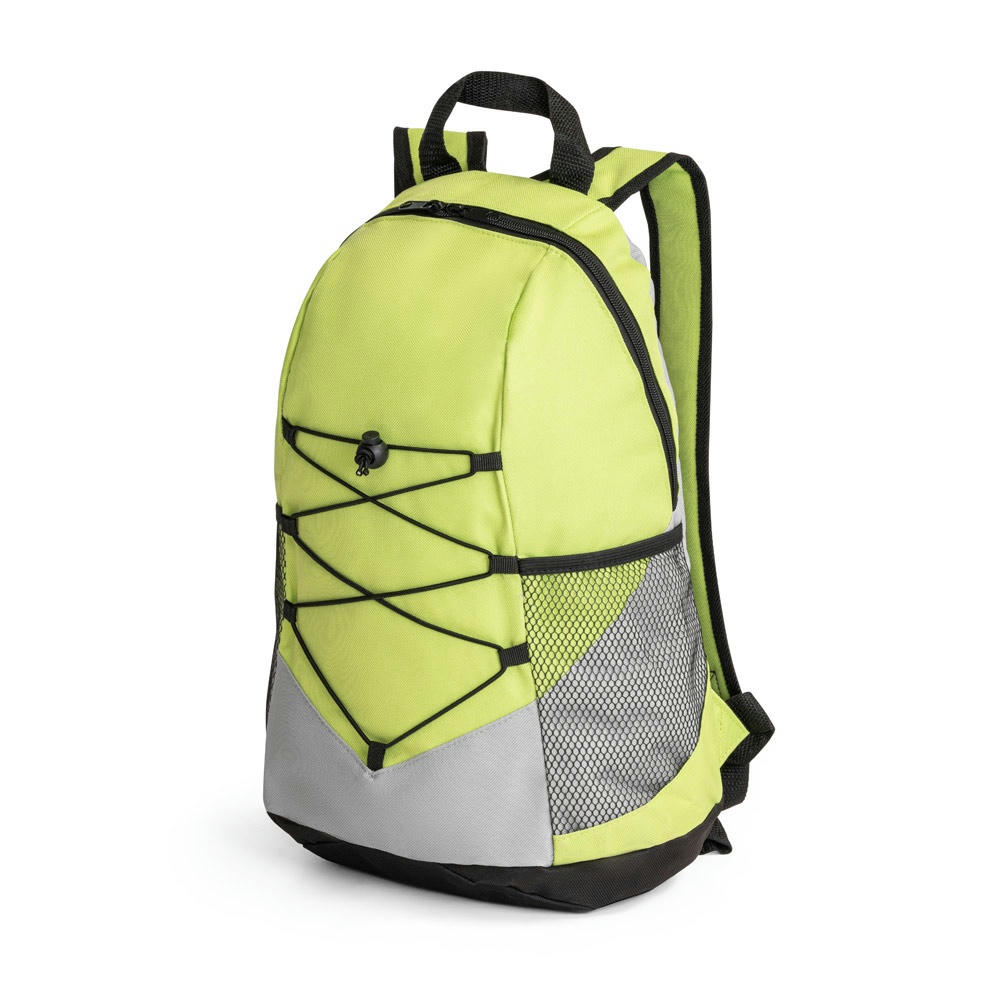 TURIM II. Rucksack aus 600D recyceltes Polyester Werbeartikel