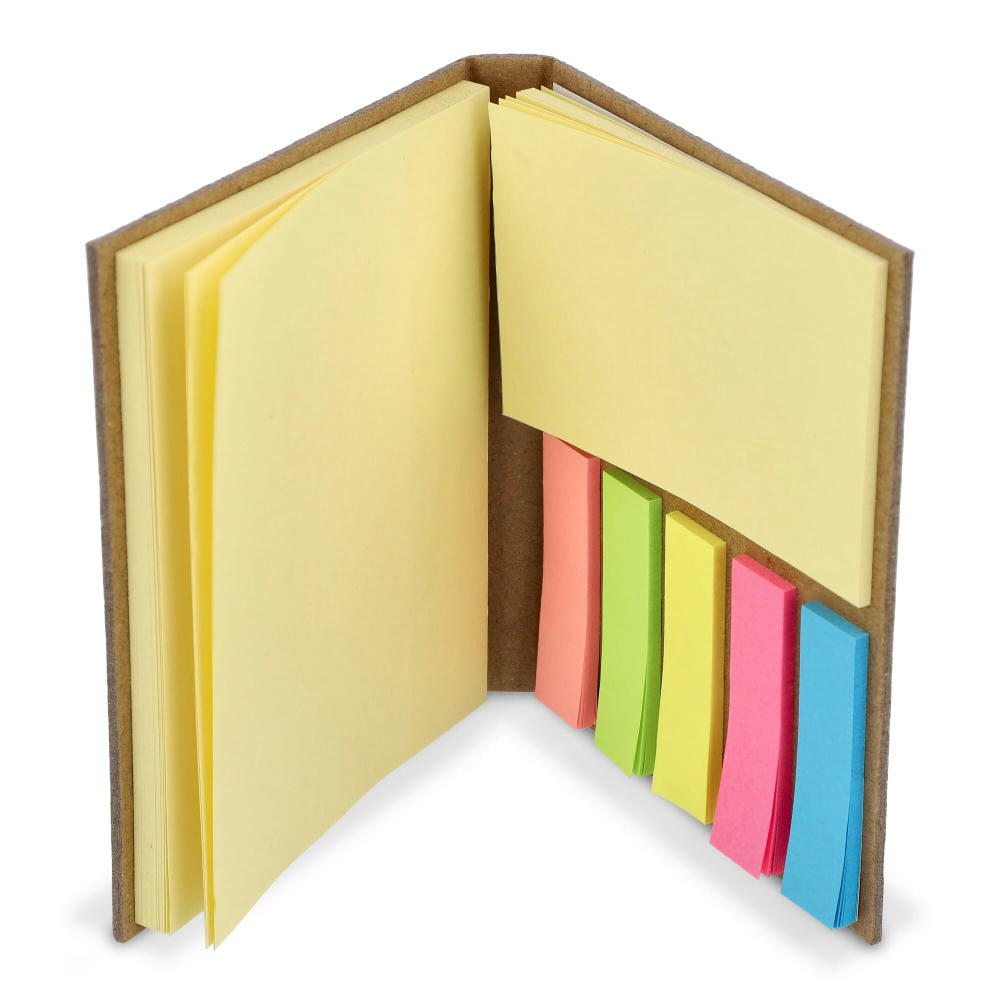 Haftnotizen Kraftpapier 3 Werbeartikel