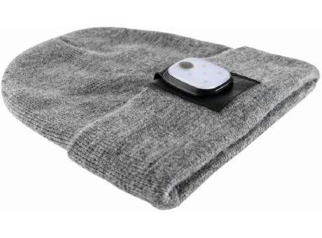 Metmaxx® Beanie "MobileLightConnectMulti" schwarz Werbeartikel