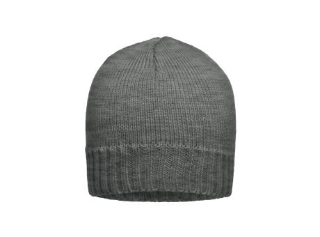 Product image Rib-Beanie - Enganliegende Strickmütze mit geripptem Rand Werbeartikel