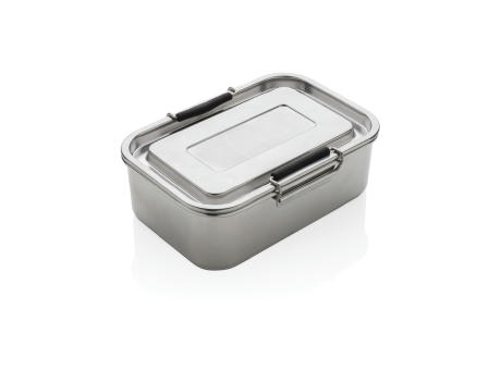 Auslaufsichere Lunchbox aus RCS recyceltem Stainless Steel Werbeartikel