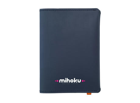 Recycled Leather Passport Holder Passhülle Werbeartikel