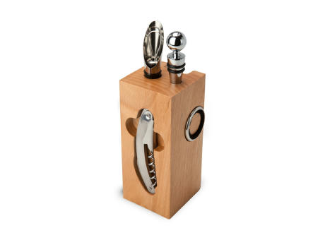 Product image ROMINOX® Weinaccessoires // Buche Block Werbeartikel