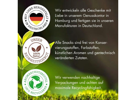 3 Tee Spezialitäten im Baumwollsäckchen Werbeartikel