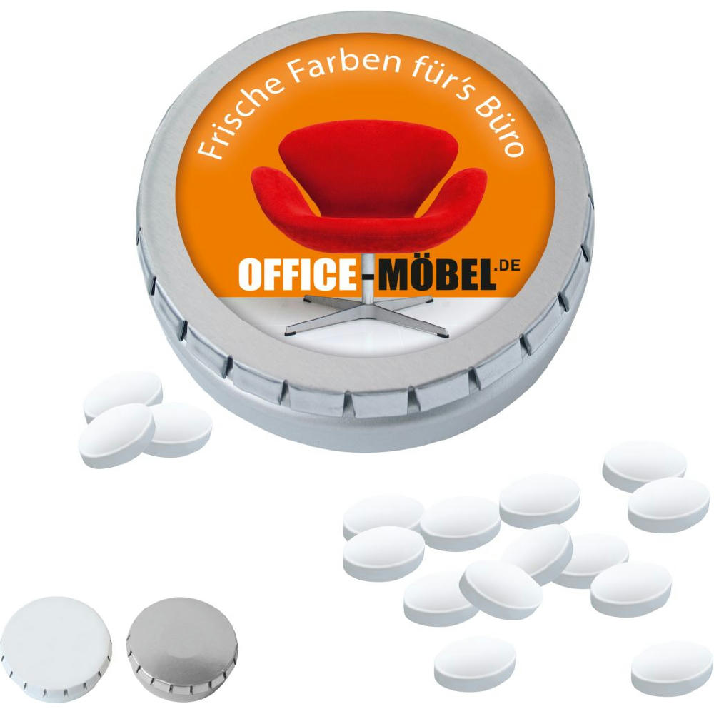 Product image MINI-Drück-mich-Dose mit Cool Ice, 60g Werbeartikel