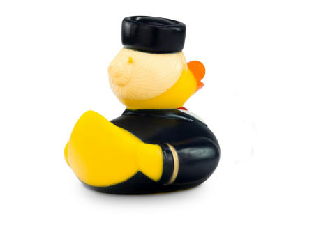 Werbeente Steffi Stewardess mit rotem Halstuch Werbeartikel