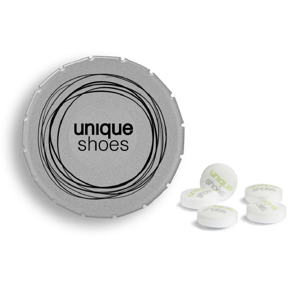 Super Mini Clic Clac Box - 12 g  Sweetprints Pfefferminz  Werbeartikel