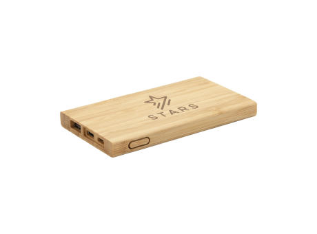 Product image Bamboo 4000 Powerbank externes Ladegerät bedrucken