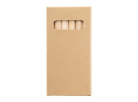 Individuelles Buntstifte-Set (6 Stk.) Penxil 6 Eco Werbeartikel