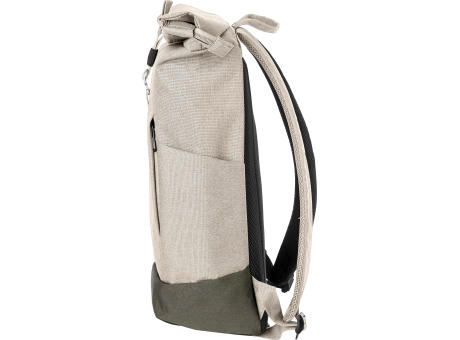 Polyester (600D) Rolltop-Rucksack Oberon bedrucken