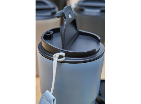 Doppelwandiger Becher aus Edelstahl Louisa bedrucken
