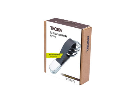 TROIKA Schlüsselanhänger TWISTER STYLE bedrucken