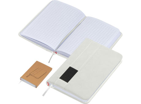 Notizbuch mit Steckfach A6 Werbeartikel