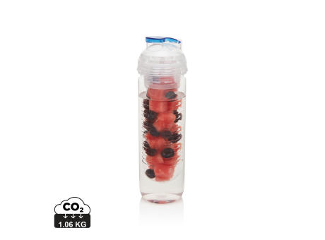 Wasserflasche mit Aromafach Werbeartikel