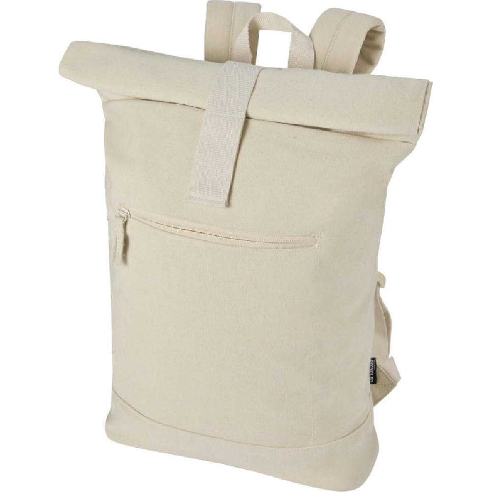 Recanvas 14” GRS recycelter Rolltop-Rucksack 16L Werbeartikel