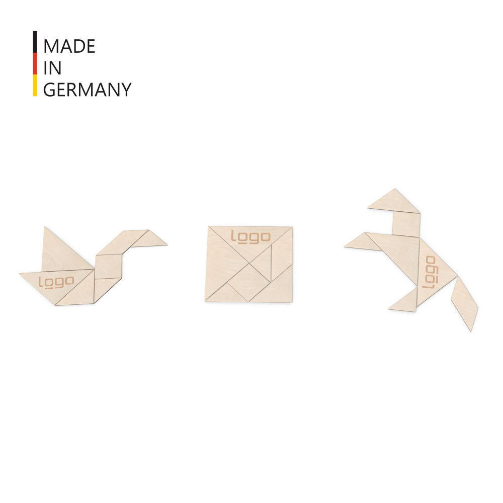 Tangram Kreativ-Puzzle (FSC® zertifiziert) Werbeartikel