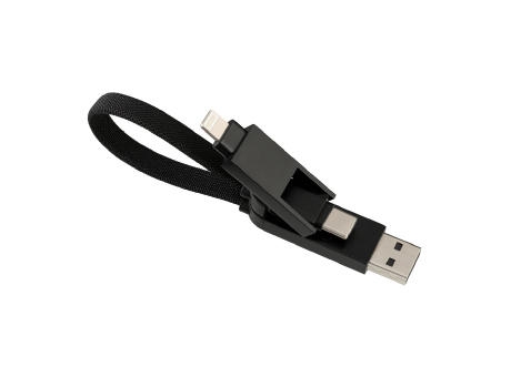 4-in-1 Ladekabel REEVES-MIXCO METAL bedrucken