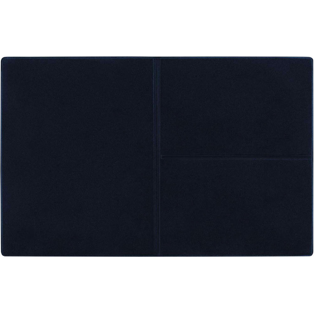 Product image CreativDesign® Ausweistasche "Euro" Veloursfolie blau Werbeartikel