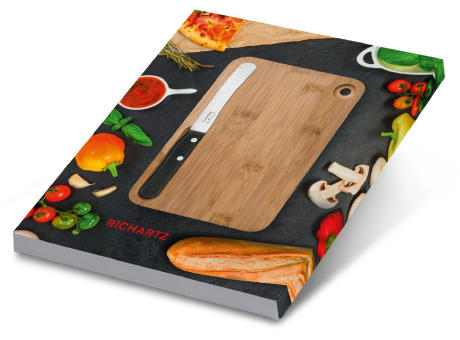 RICHARTZ® FRÜHSTÜCK cut and eat black Werbeartikel