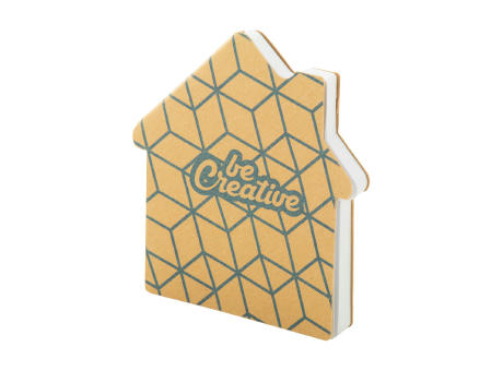Individuelle Haftnotizen CreaStick House Eco Werbeartikel