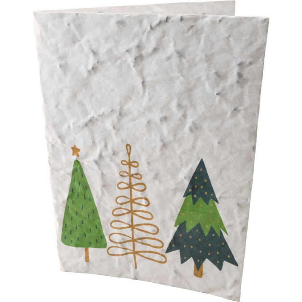 Samenpapier Weihnachtsgruß Werbeartikel