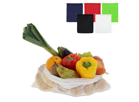 Product image Wiederverwendbare Lebensmitteltasche OEKO-TEX® Baumwolle 40x45cm Werbeartikel