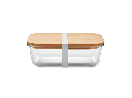 Product image Lunchbox Glas mit Bambus Werbeartikel