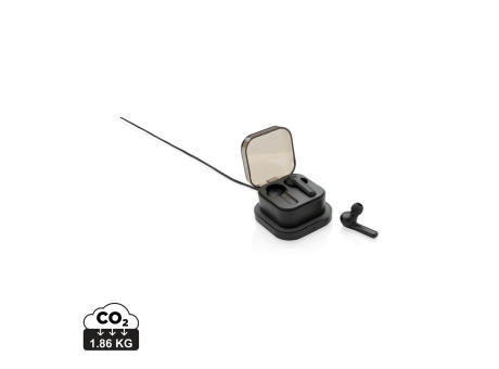 TrueWireless Ohrhörer in kabelloser Ladebox Werbeartikel