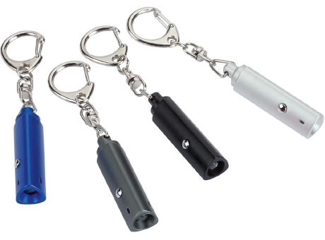 LED Leuchte "Tender Beam Alu blau" bedrucken